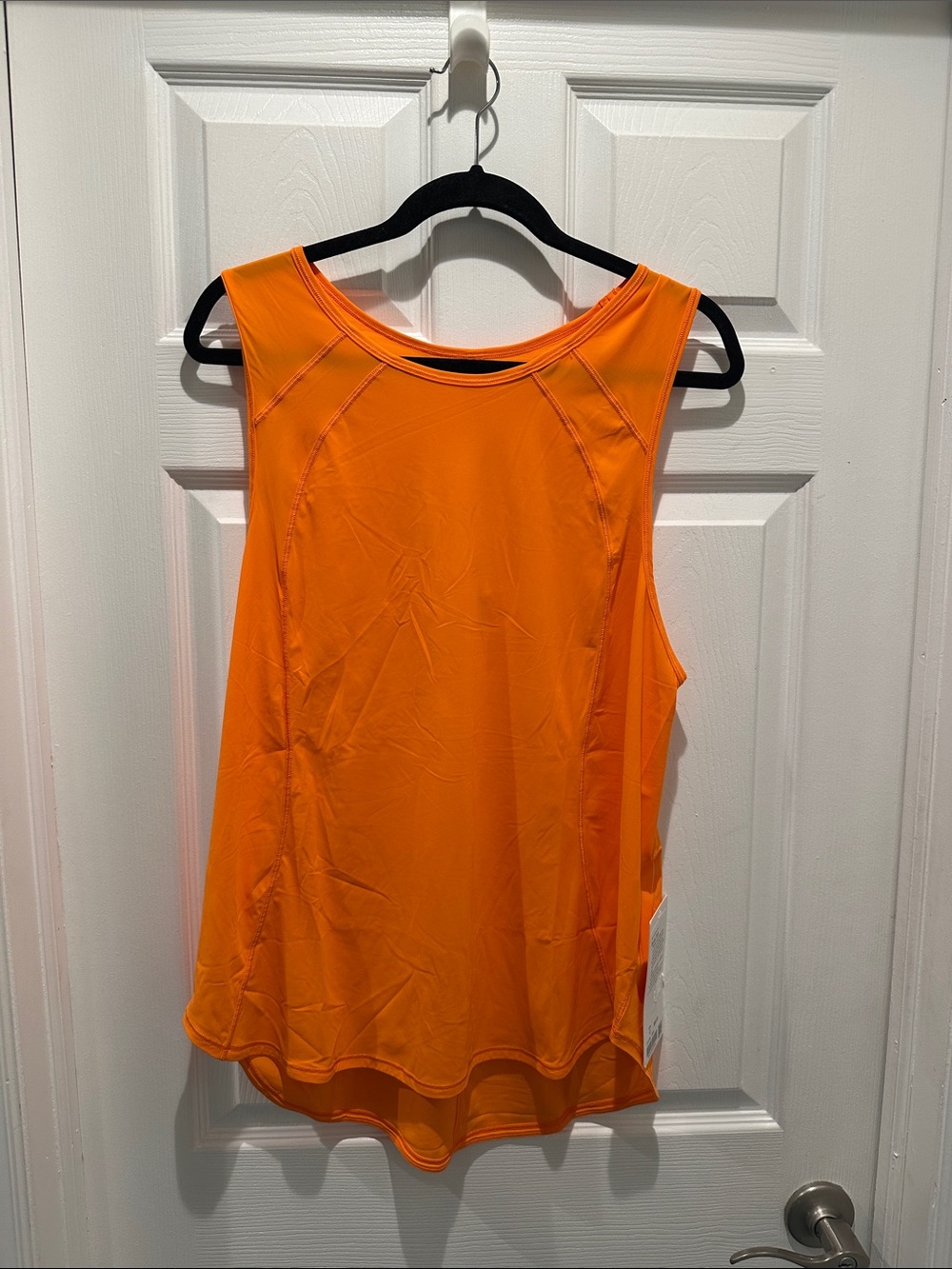Lululemon Women’s Orange Sculpt Tank Top Size 12 NWT